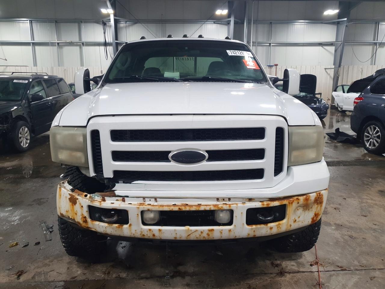 2006 Ford F350 Srw Super Duty White vin: 1FTWW31P76EA96985