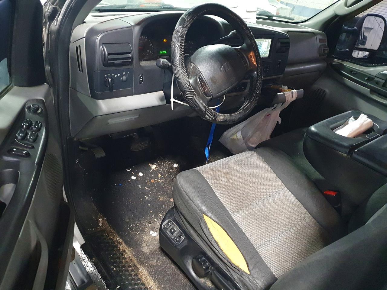 2006 Ford F350 Srw Super Duty White vin: 1FTWW31P76EA96985