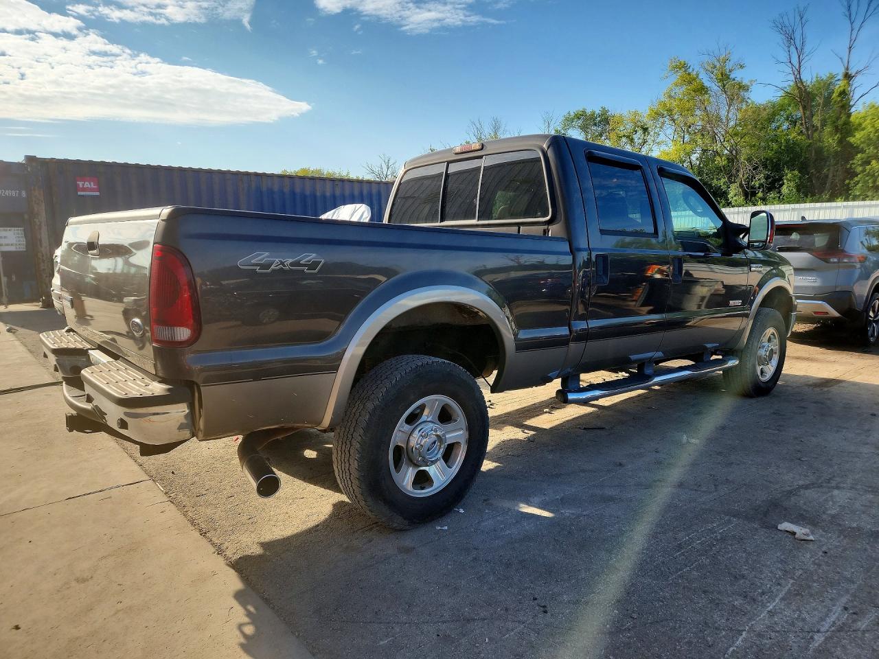 2006 Ford F350 Srw Super Duty Gray vin: 1FTWW31P76EC40261