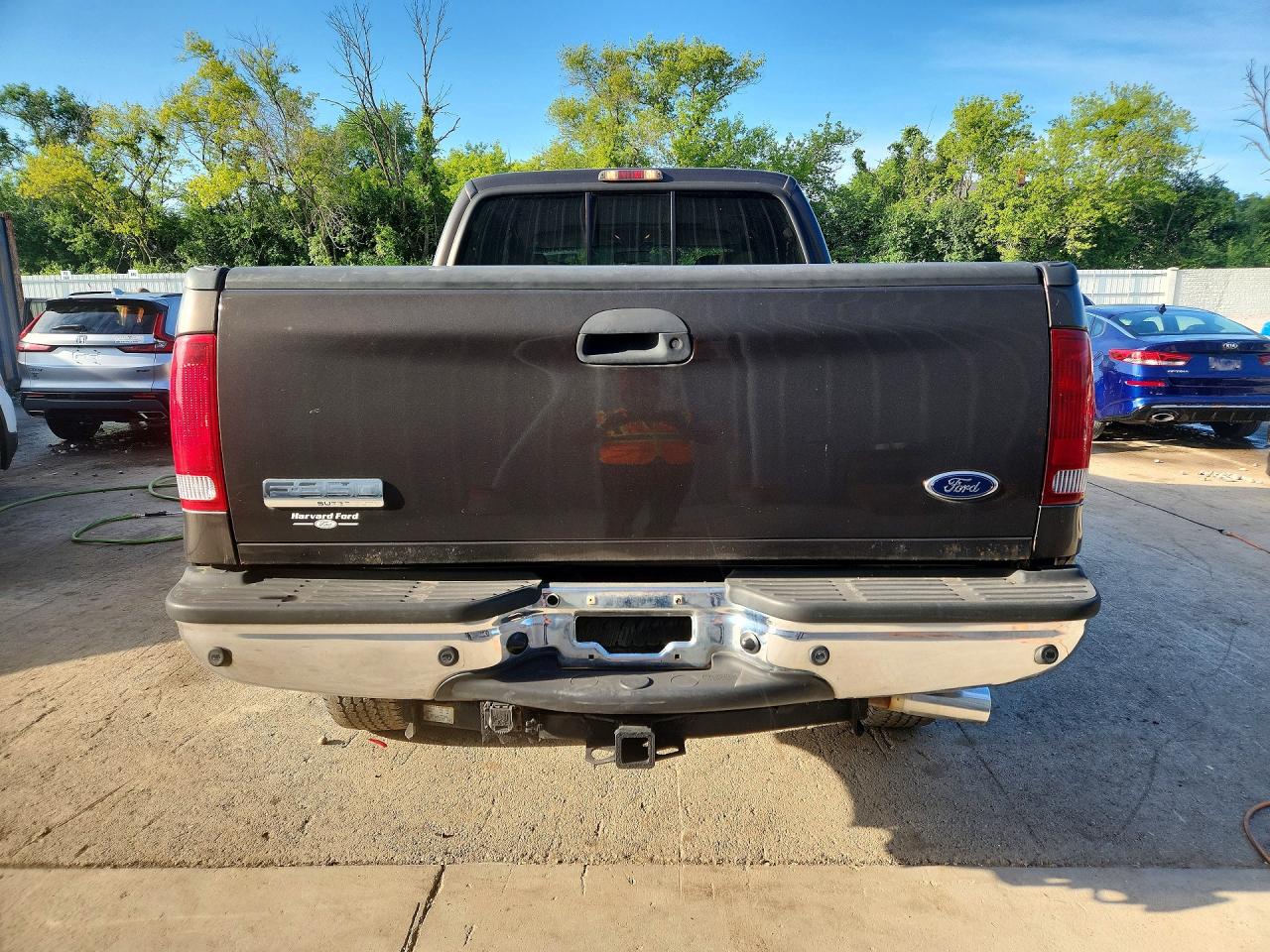 2006 Ford F350 Srw Super Duty Gray vin: 1FTWW31P76EC40261