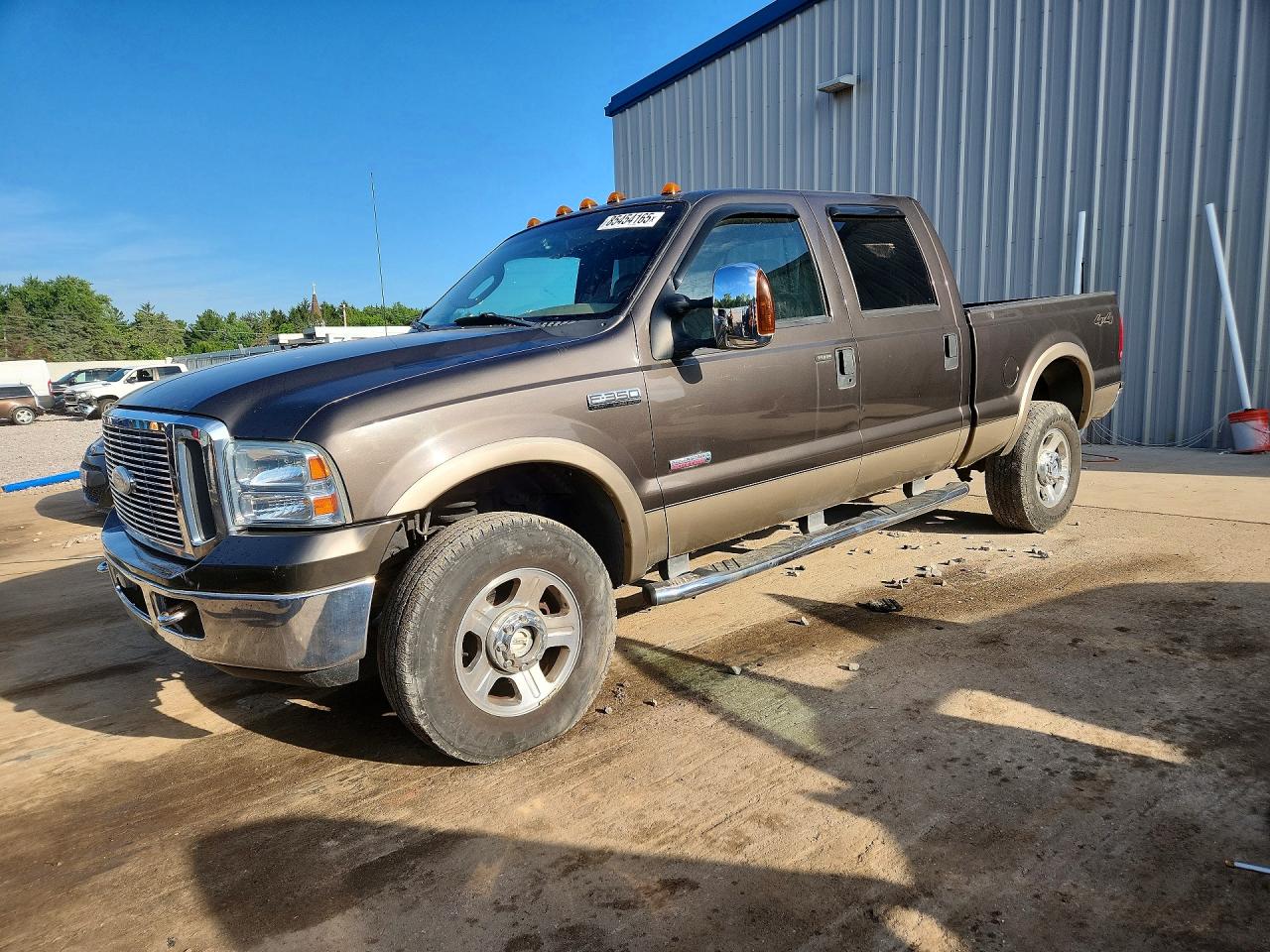 2006 Ford F350 Srw Super Duty Gray vin: 1FTWW31P76EC40261