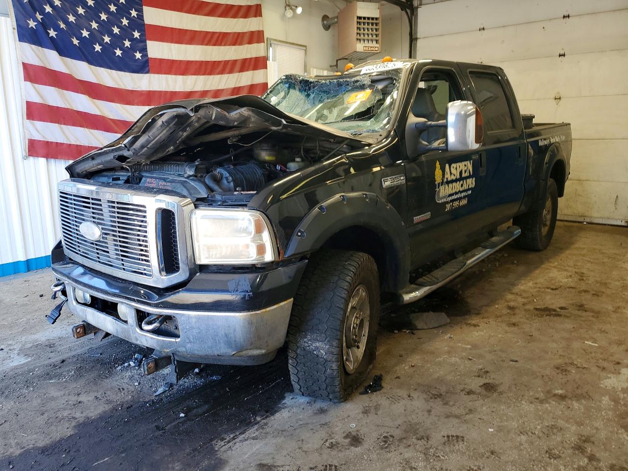 2007 Ford F350 Srw Super Duty Black vin: 1FTWW31P77EA32673