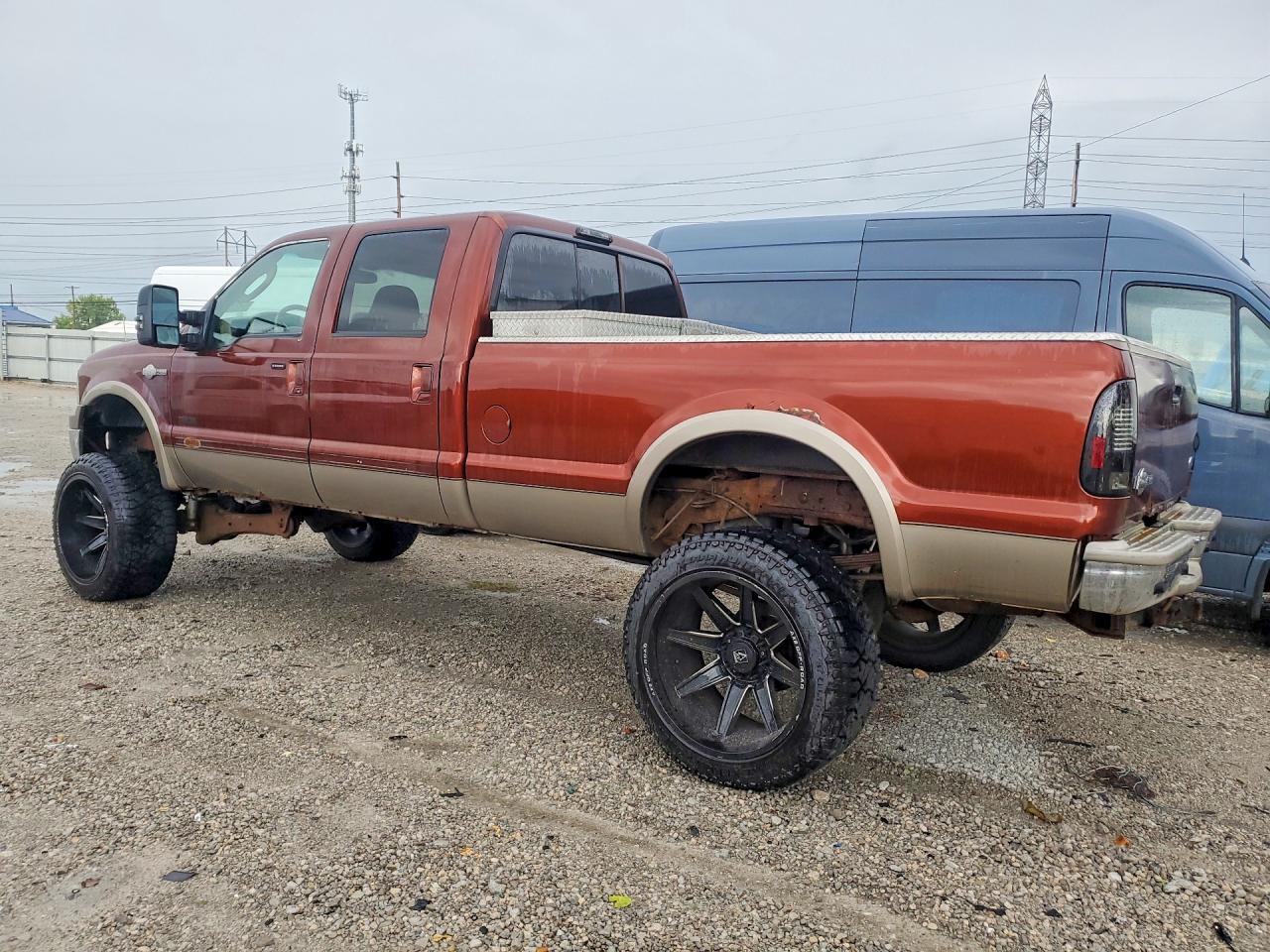 2005 Ford F350 Srw Super Duty Maroon vin: 1FTWW31P85EC01399
