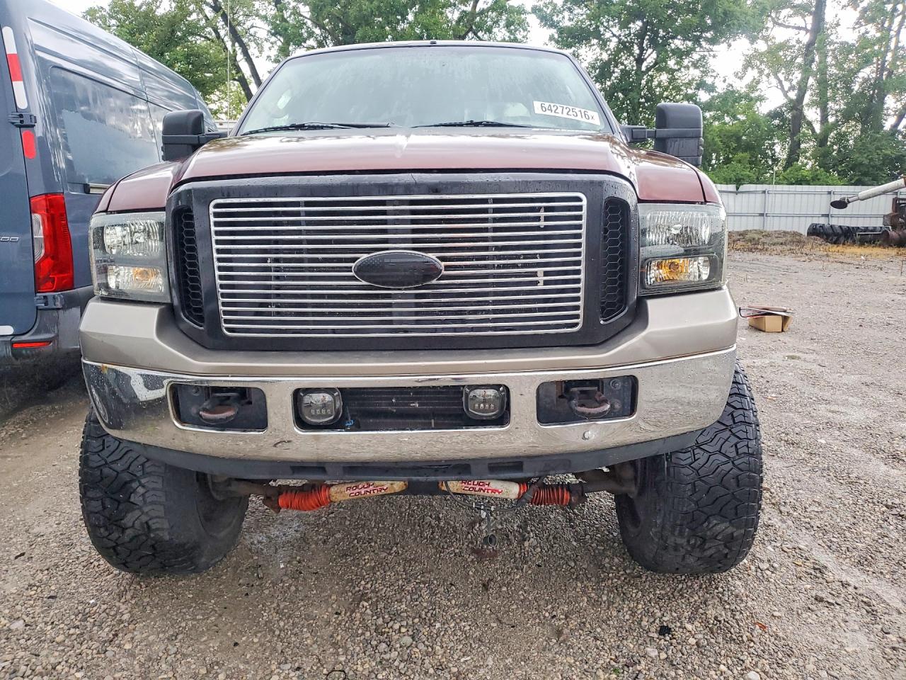 2005 Ford F350 Srw Super Duty Maroon vin: 1FTWW31P85EC01399