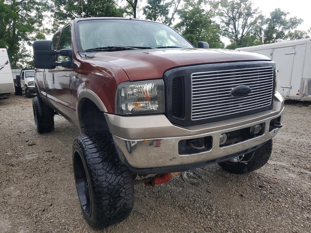 2005 Ford F350 Srw Super Duty Maroon vin: 1FTWW31P85EC01399