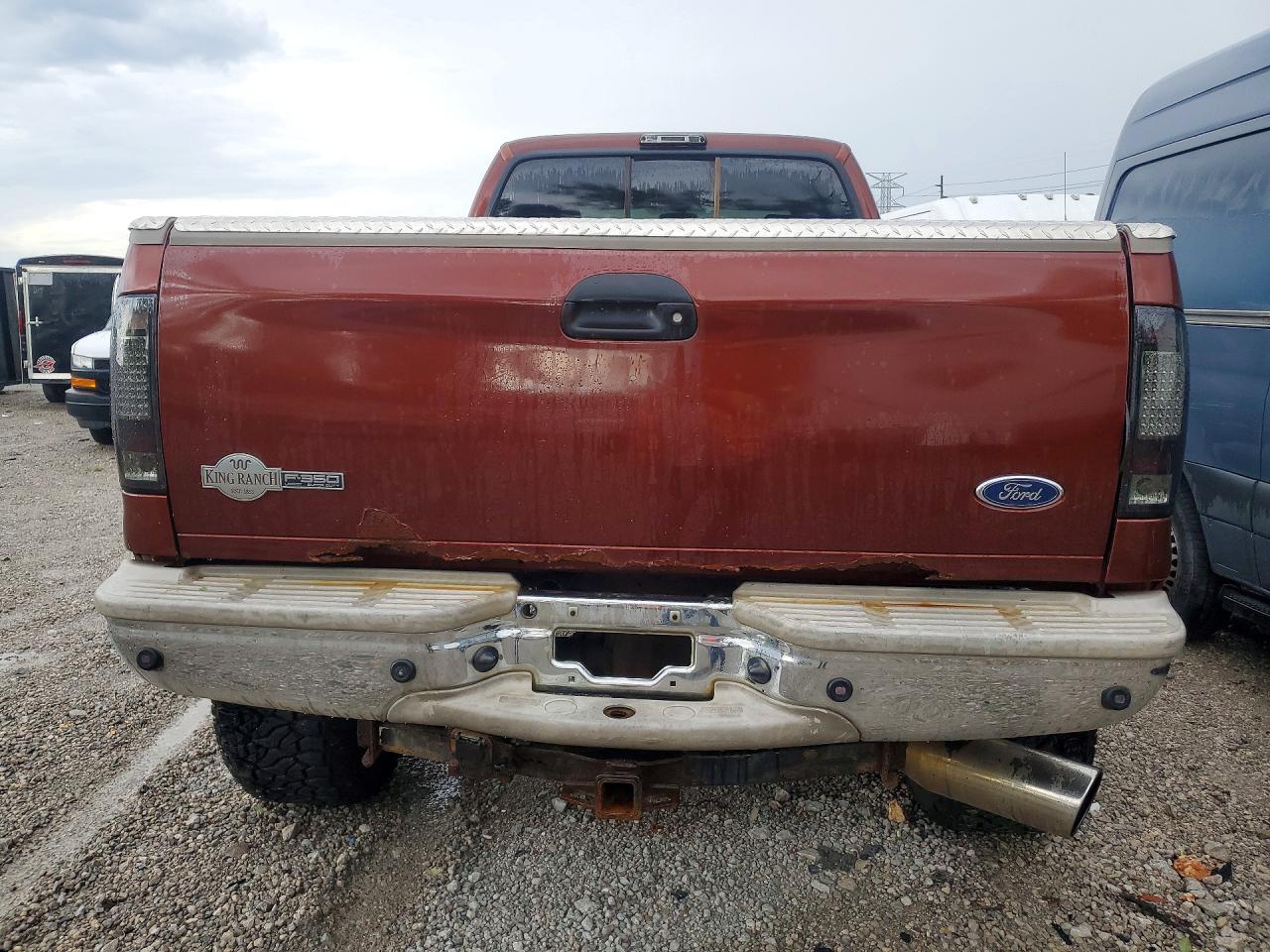 2005 Ford F350 Srw Super Duty Maroon vin: 1FTWW31P85EC01399