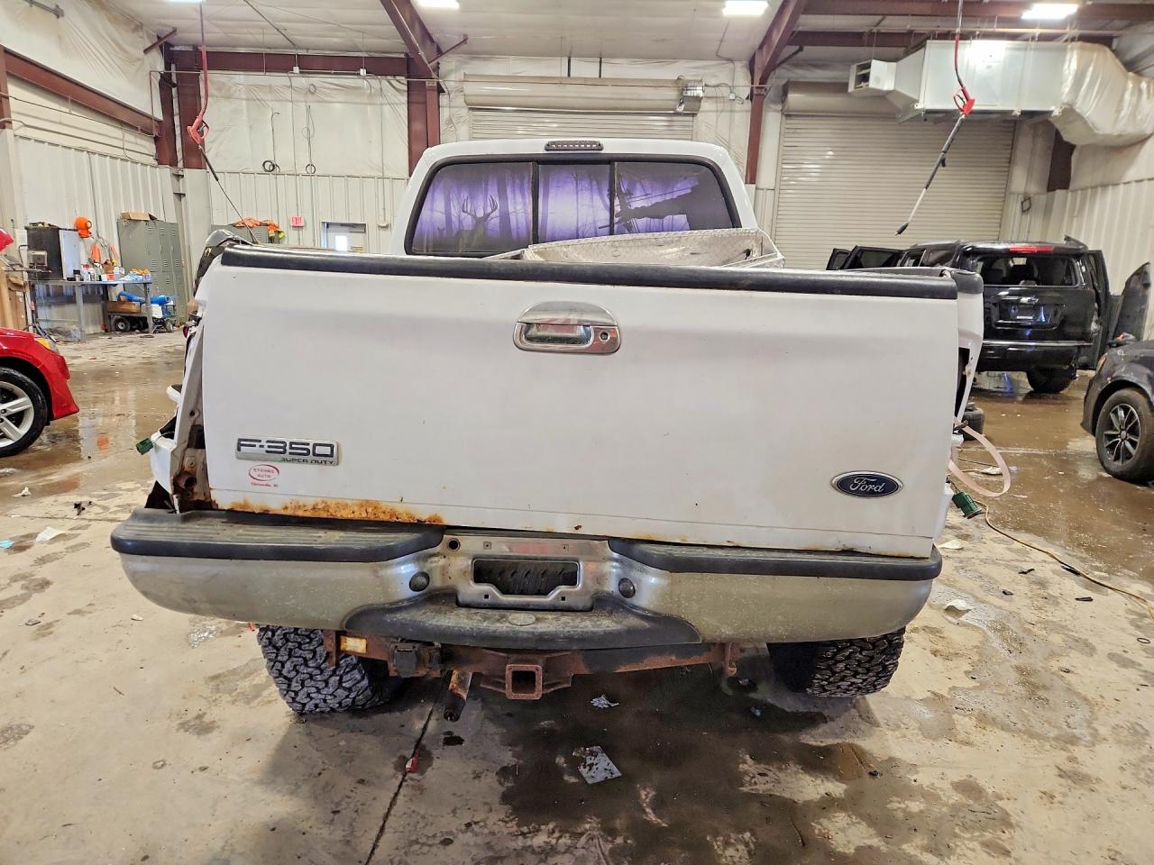 2007 Ford F350 Srw Super Duty White vin: 1FTWW31P87EA53192