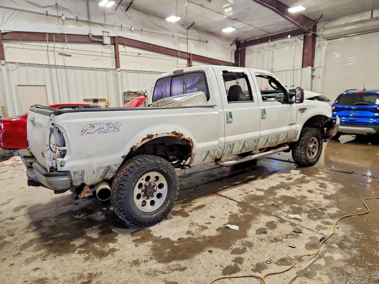2007 Ford F350 Srw Super Duty White vin: 1FTWW31P87EA53192