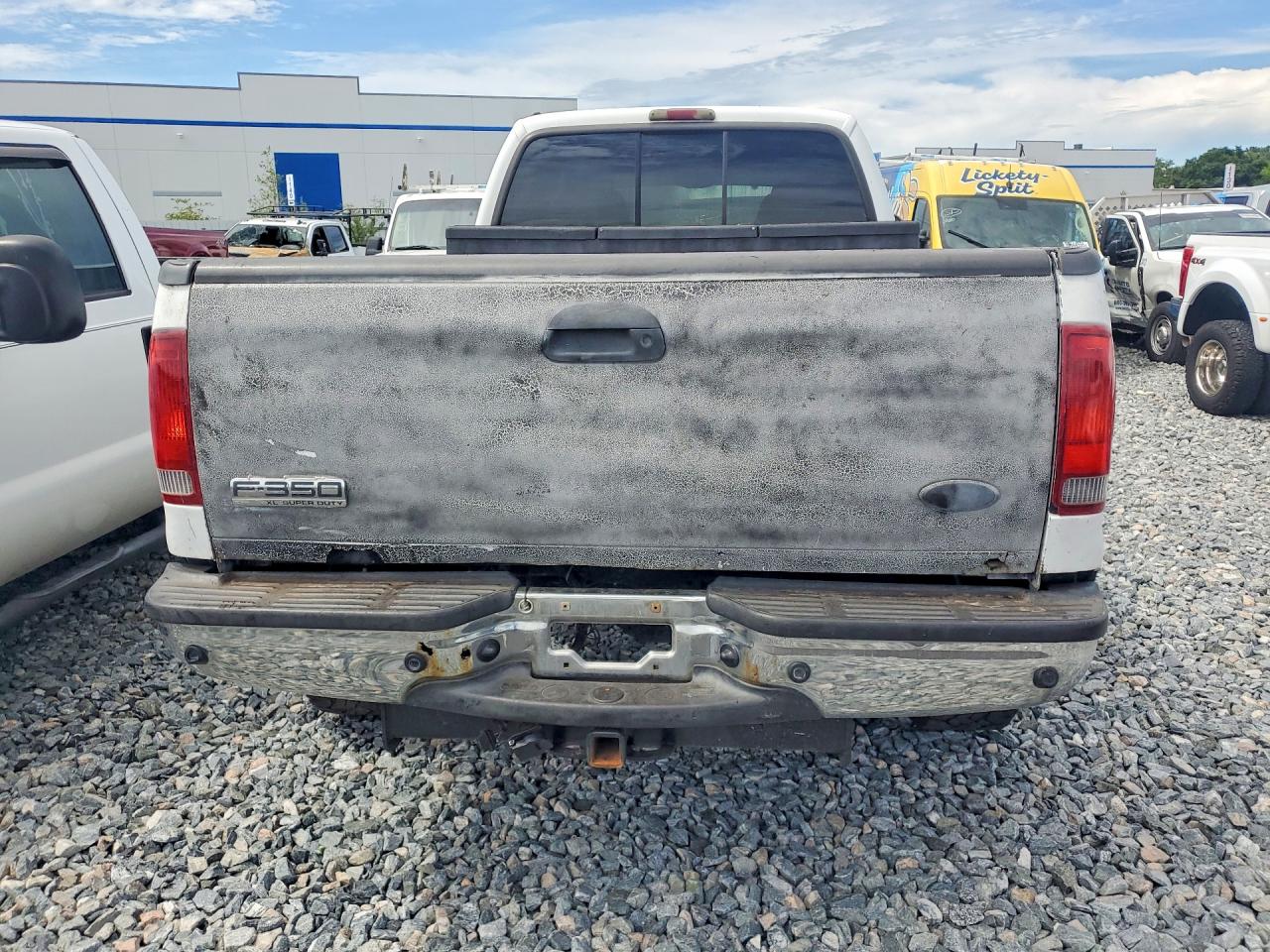 2005 Ford F350 Srw Super Duty White vin: 1FTWW31P95ED21521