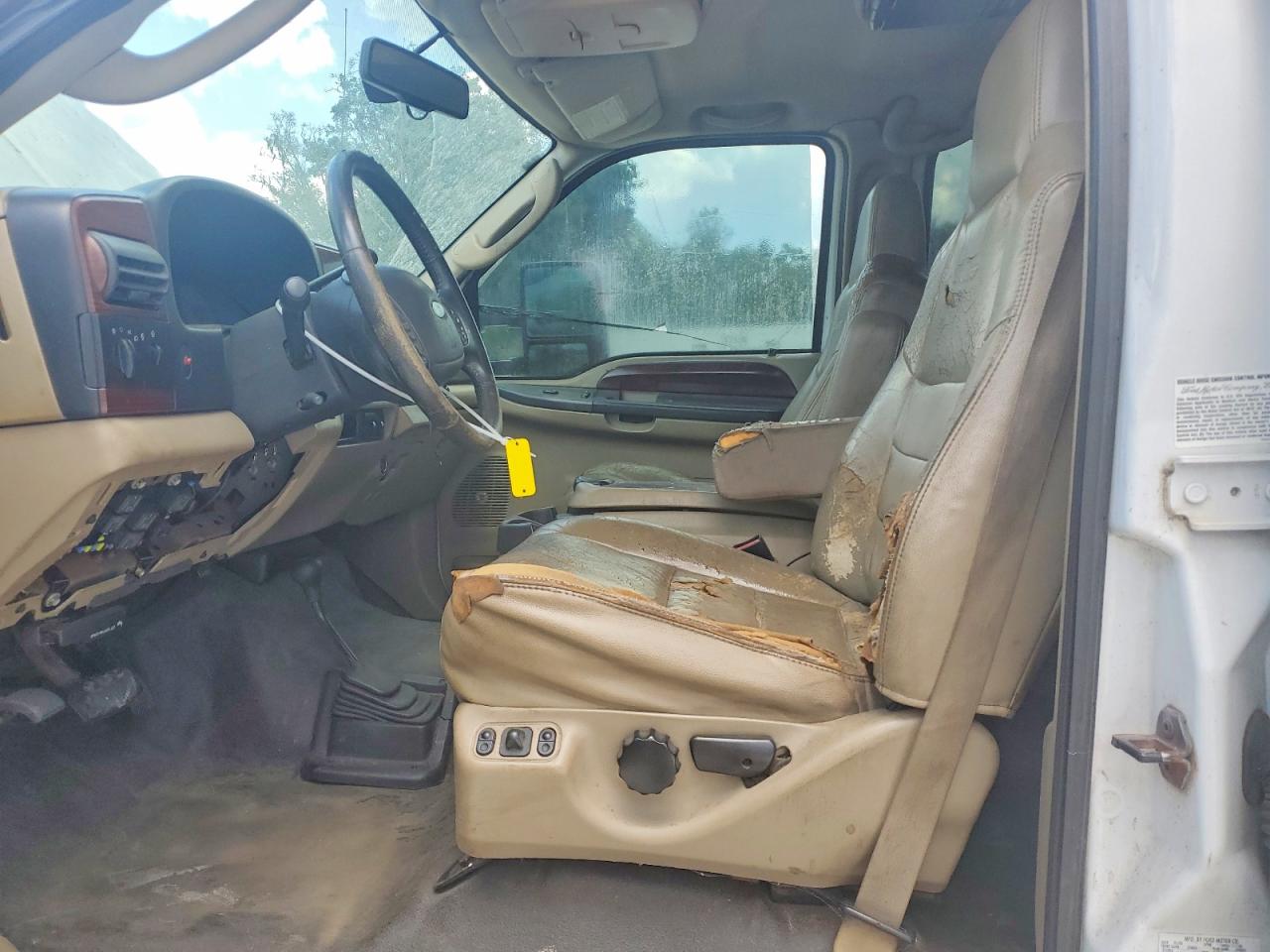 2006 Ford F350 Srw Super Duty White vin: 1FTWW31PX6ED88842