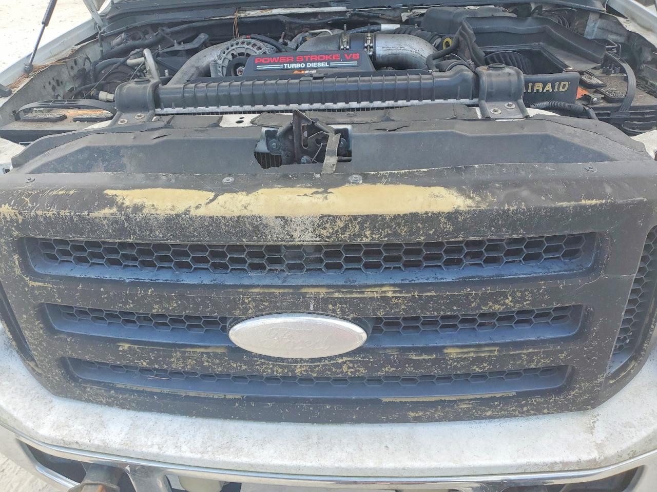 2006 Ford F350 Srw Super Duty White vin: 1FTWW31PX6ED88842