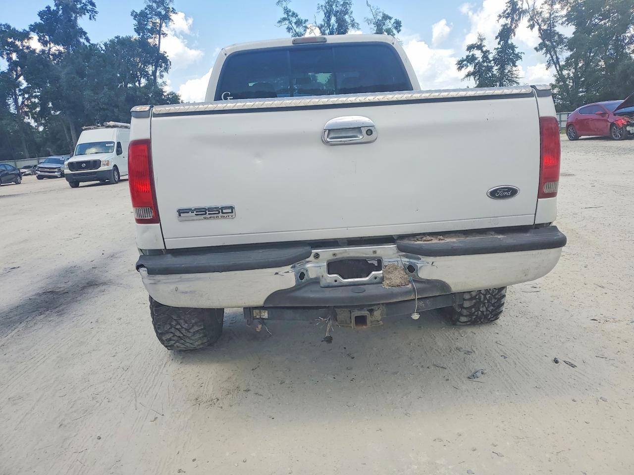 2006 Ford F350 Srw Super Duty White vin: 1FTWW31PX6ED88842