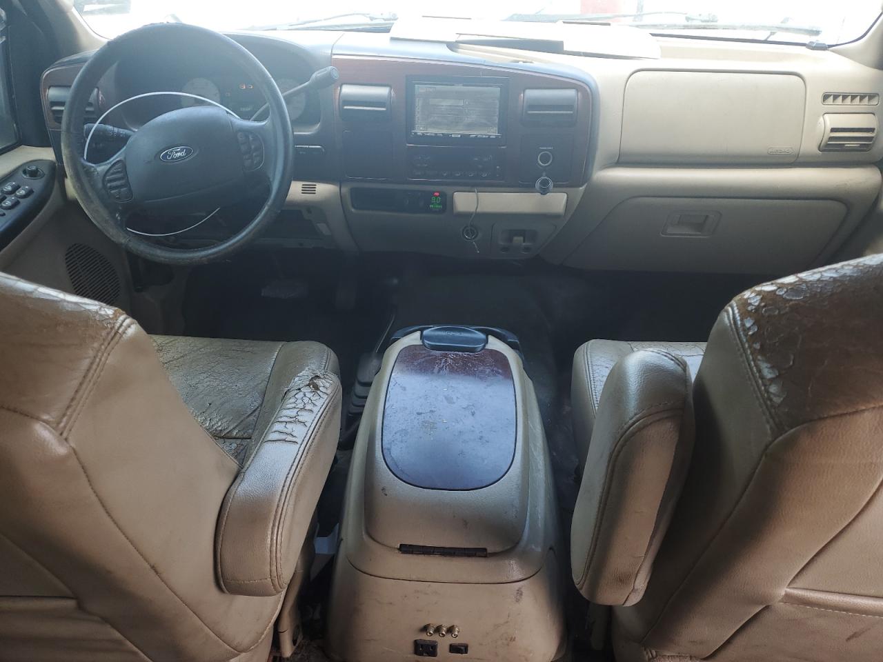 2006 Ford F350 Srw Super Duty White vin: 1FTWW31PX6ED88842 Damage: Steering Wheel, Worn, Replacement Required