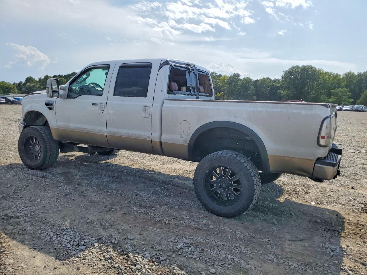 2008 Ford F350 Srw Super Duty White vin: 1FTWW31R08EA43162