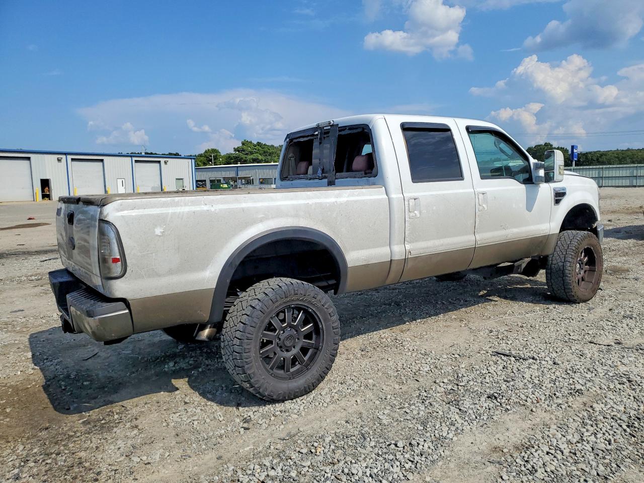 2008 Ford F350 Srw Super Duty White vin: 1FTWW31R08EA43162
