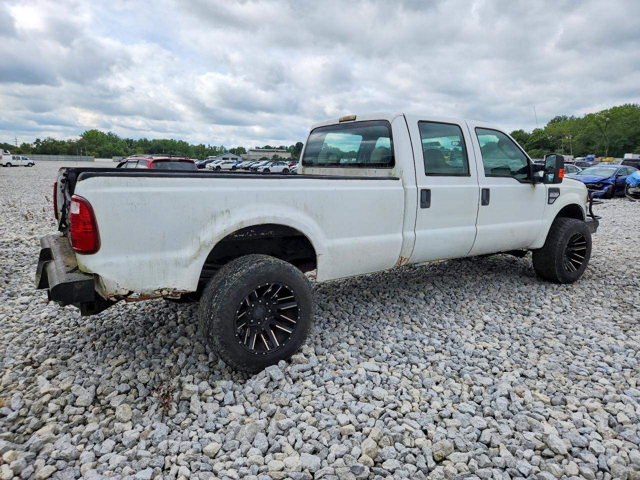 2008 Ford F350 Srw Super Duty White vin: 1FTWW31R08EB43746
