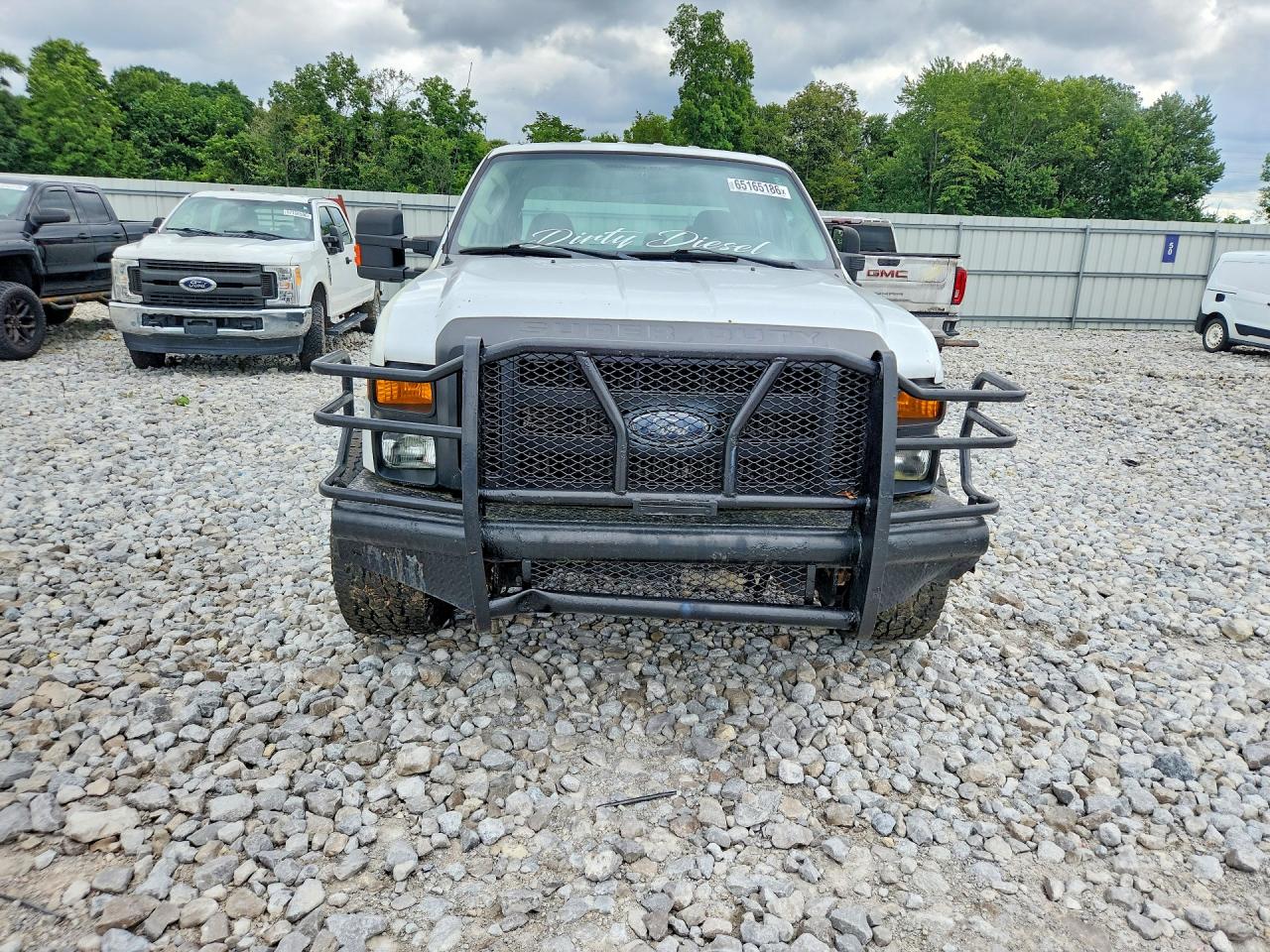 2008 Ford F350 Srw Super Duty White vin: 1FTWW31R08EB43746