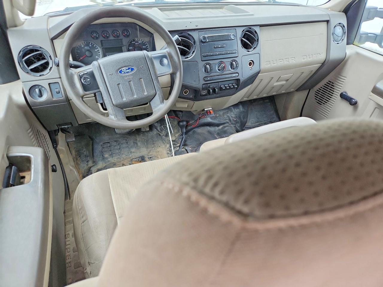 2008 Ford F350 Srw Super Duty White vin: 1FTWW31R08EB43746