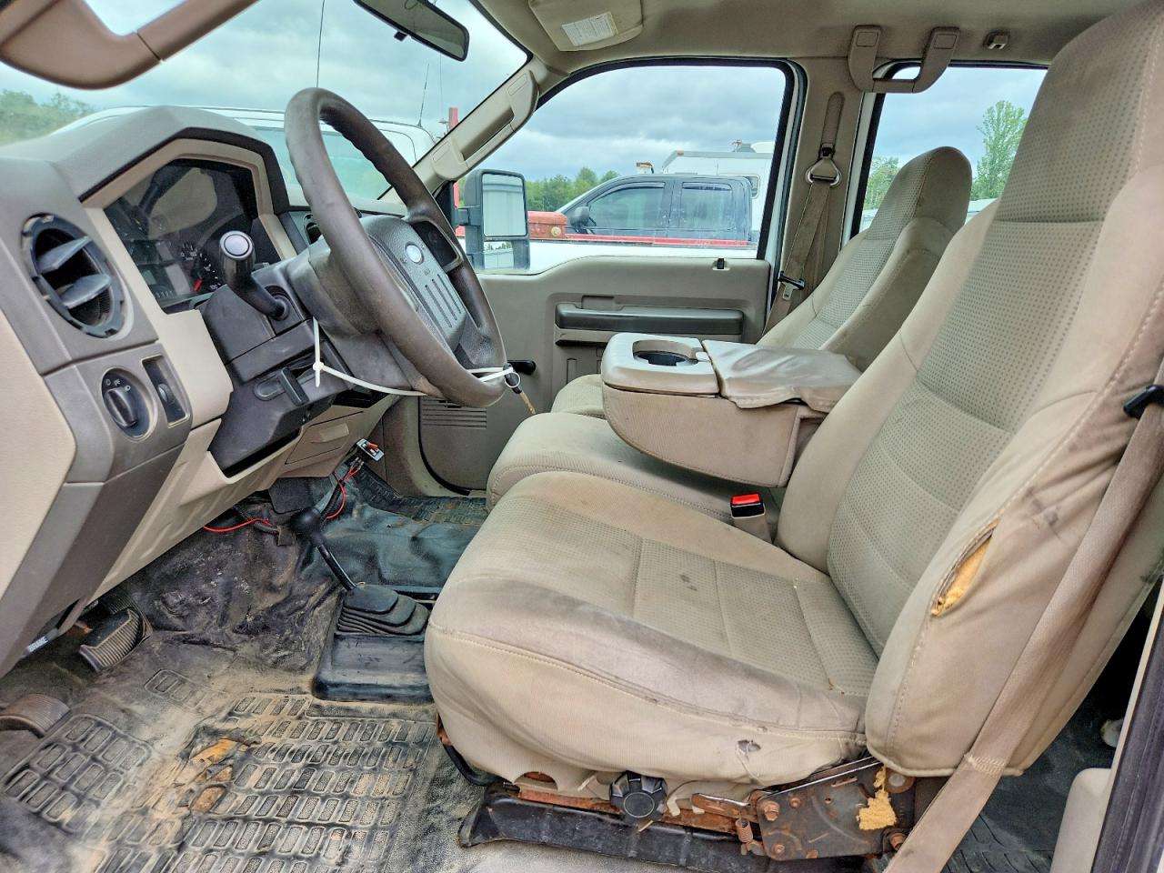 2008 Ford F350 Srw Super Duty White vin: 1FTWW31R08EB43746