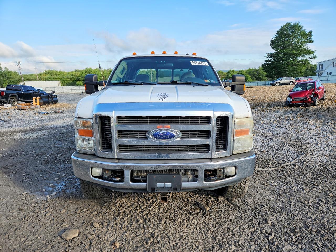 2008 Ford F350 Srw Super Duty Белый vin: 1FTWW31R08EB75550