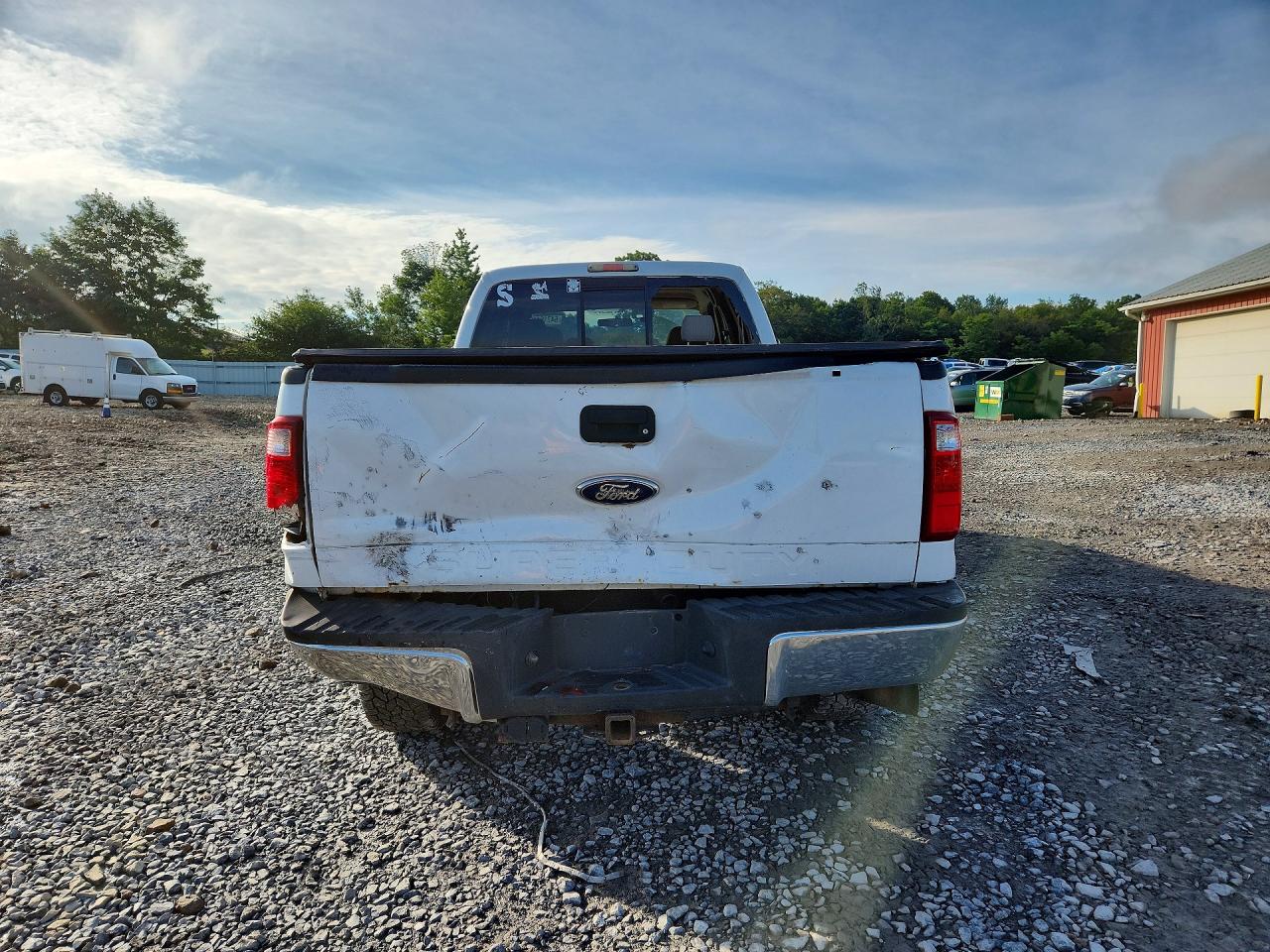 2008 Ford F350 Srw Super Duty Белый vin: 1FTWW31R08EB75550
