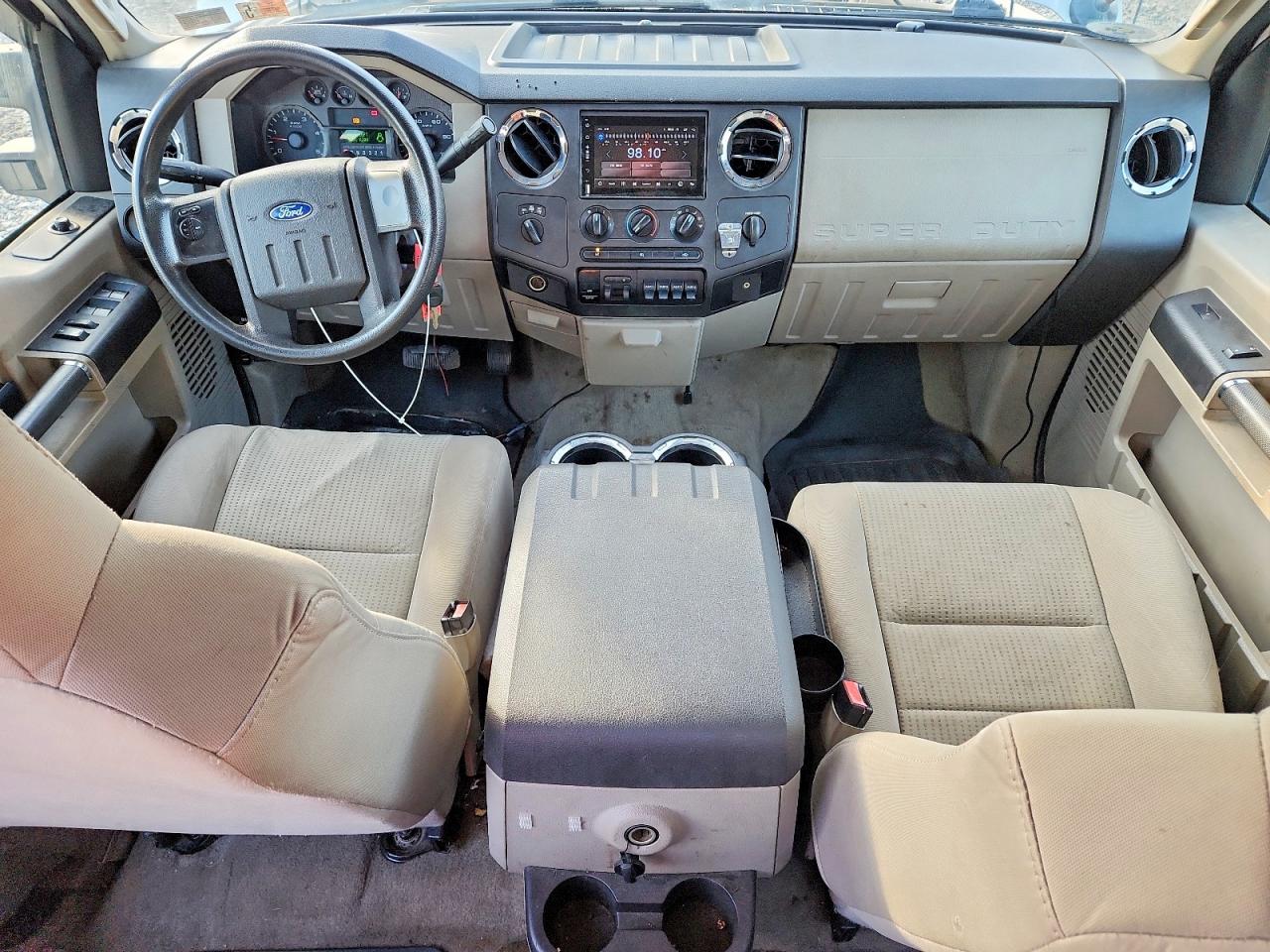 2008 Ford F350 Srw Super Duty Белый vin: 1FTWW31R08EB75550