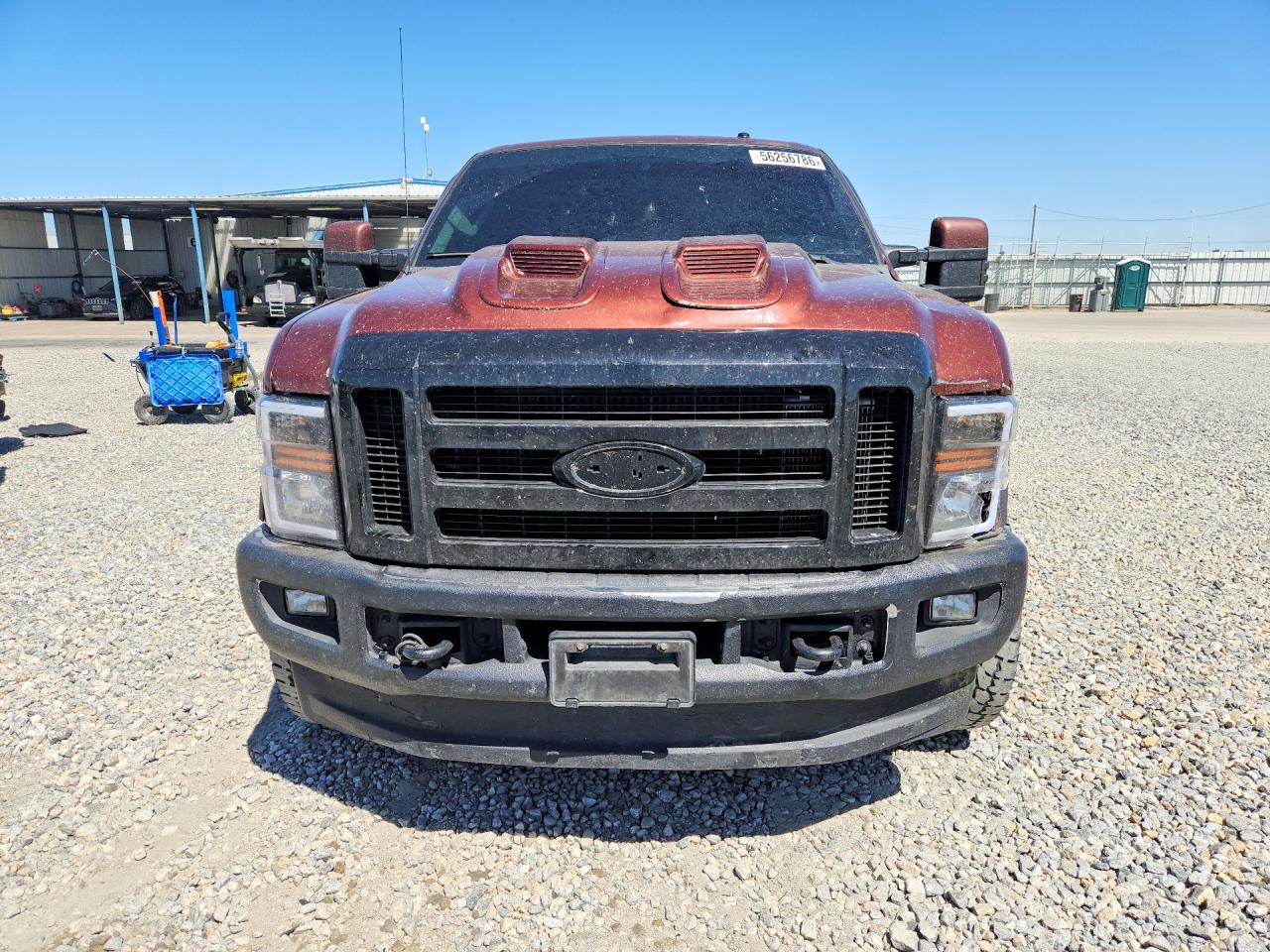 2008 Ford F350 Srw Super Duty Brown vin: 1FTWW31R08EB97175