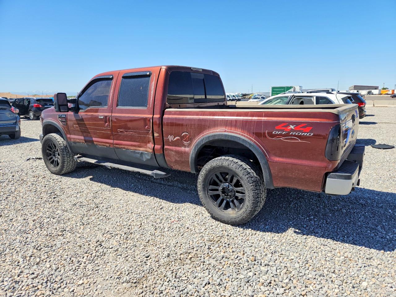 2008 Ford F350 Srw Super Duty Brown vin: 1FTWW31R08EB97175