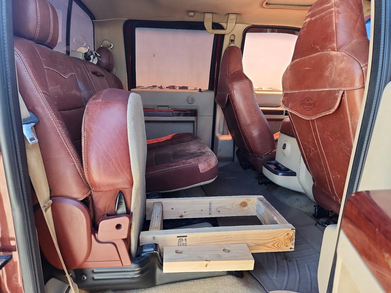 2008 Ford F350 Srw Super Duty Brown vin: 1FTWW31R08EB97175