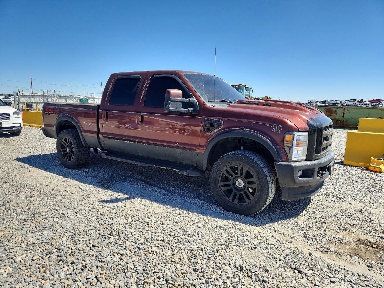 2008 Ford F350 Srw Super Duty Brown vin: 1FTWW31R08EB97175