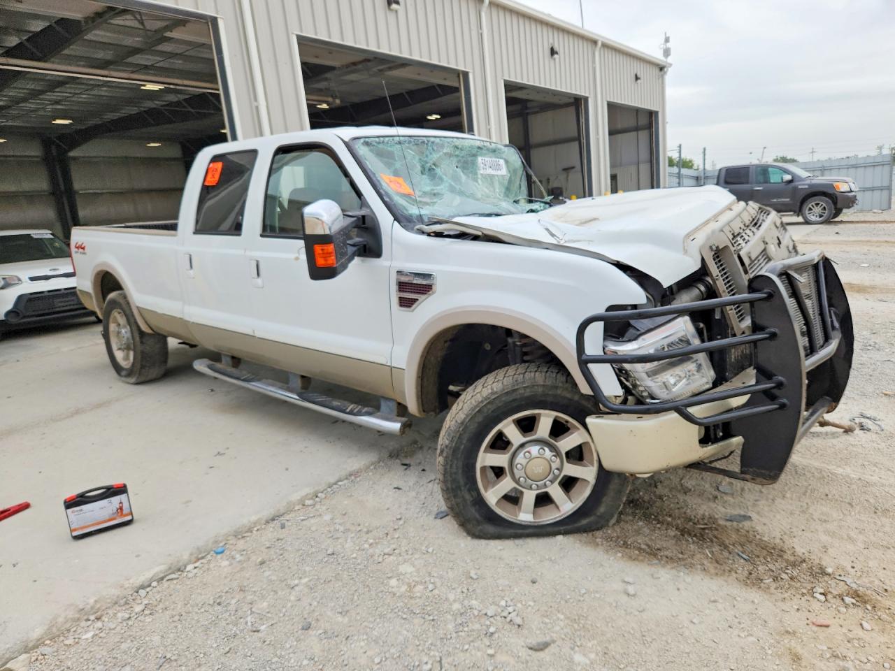 2008 Ford F350 Srw Super Duty White vin: 1FTWW31R08ED24216