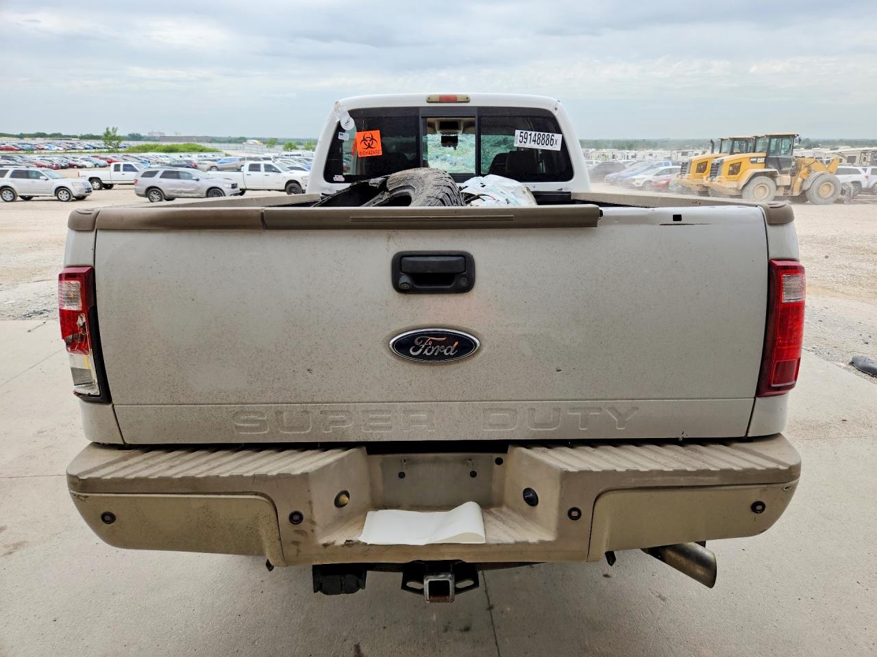 2008 Ford F350 Srw Super Duty White vin: 1FTWW31R08ED24216