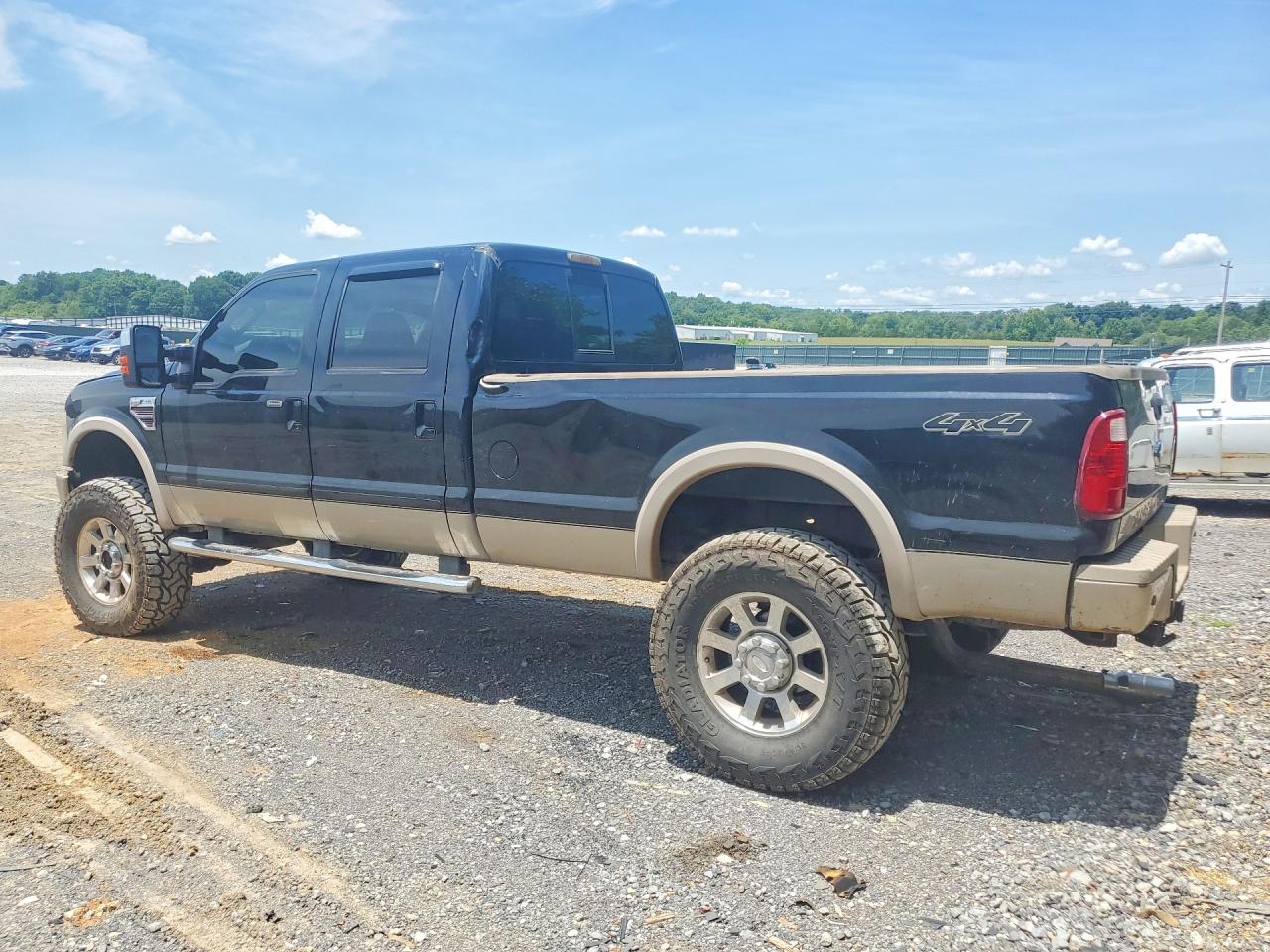 2008 Ford F350 Srw Super Duty Black vin: 1FTWW31R18EE07623