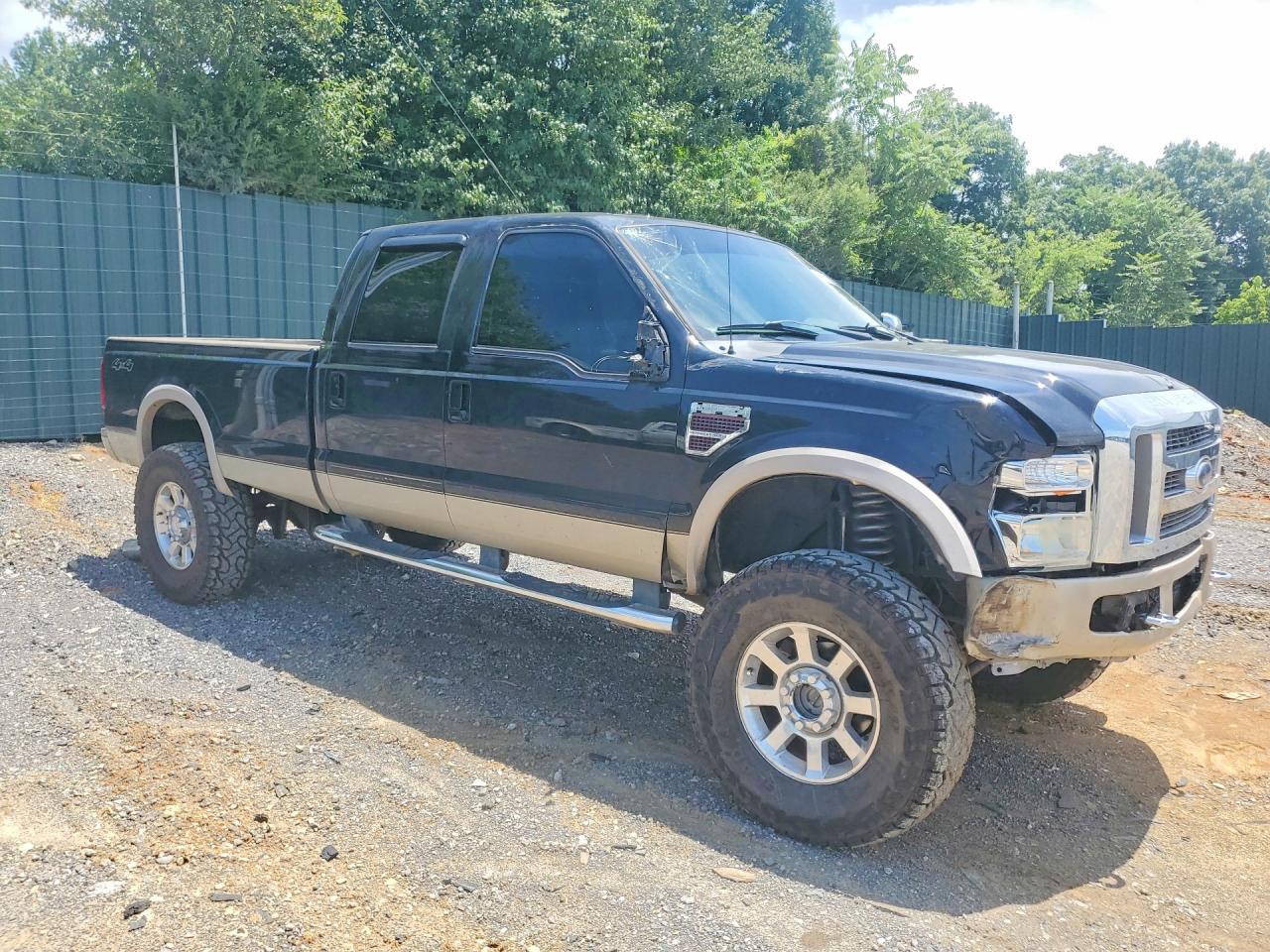 2008 Ford F350 Srw Super Duty Black vin: 1FTWW31R18EE07623