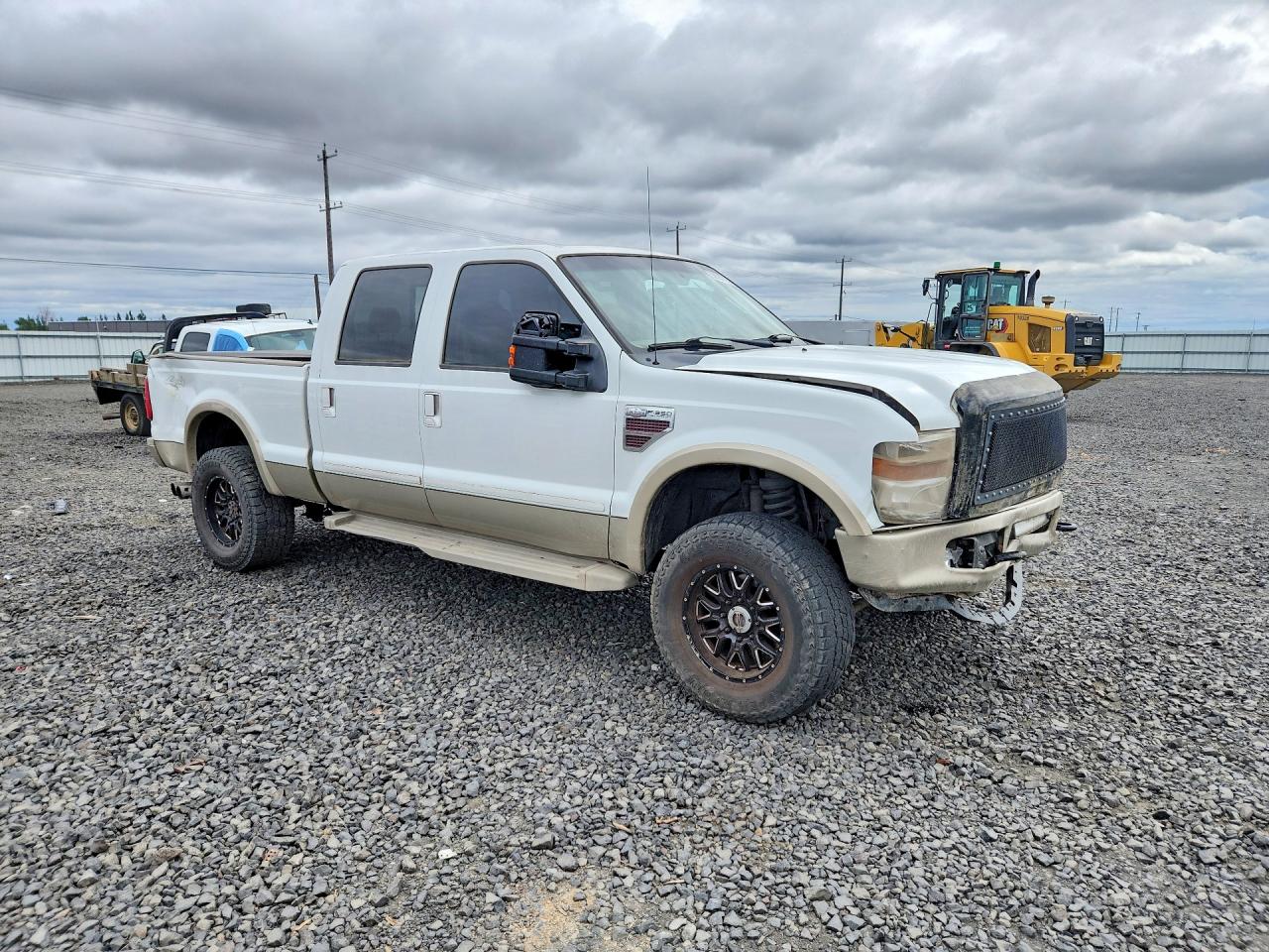 2008 Ford F350 Srw Super Duty Белый vin: 1FTWW31R28EA00913