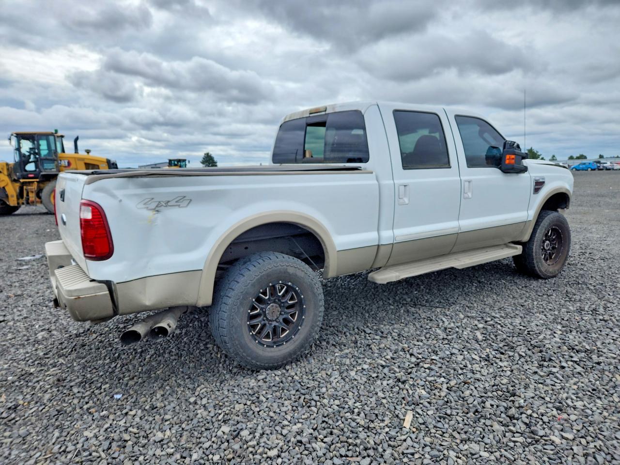 2008 Ford F350 Srw Super Duty Белый vin: 1FTWW31R28EA00913