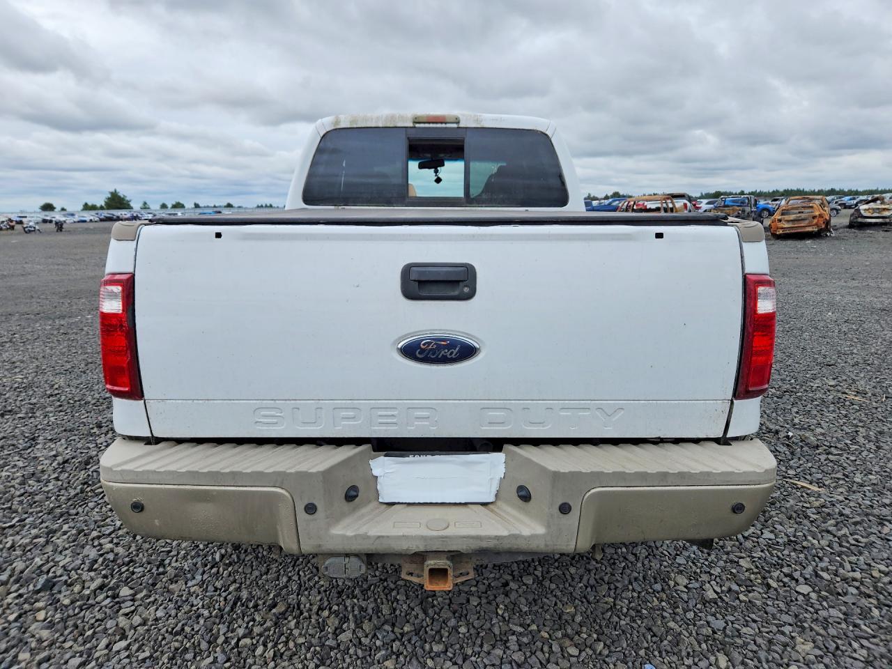 2008 Ford F350 Srw Super Duty Белый vin: 1FTWW31R28EA00913