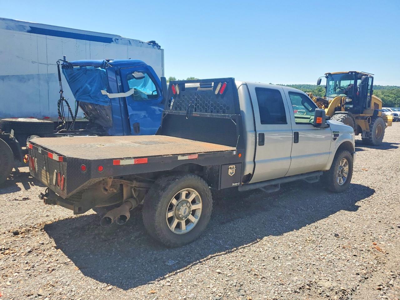2008 Ford F350 Srw Super Duty Silver vin: 1FTWW31R28EA19655
