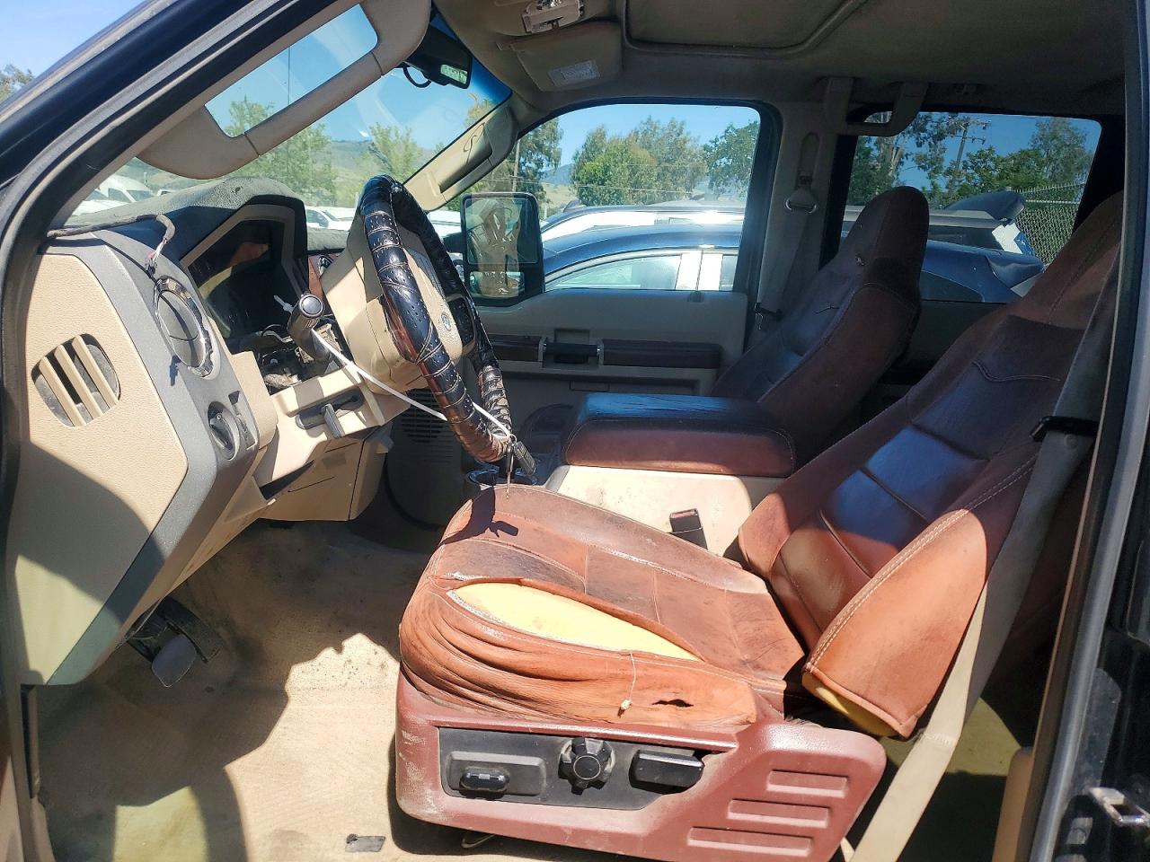 2008 Ford F350 Srw Super Duty Black vin: 1FTWW31R28EA69164