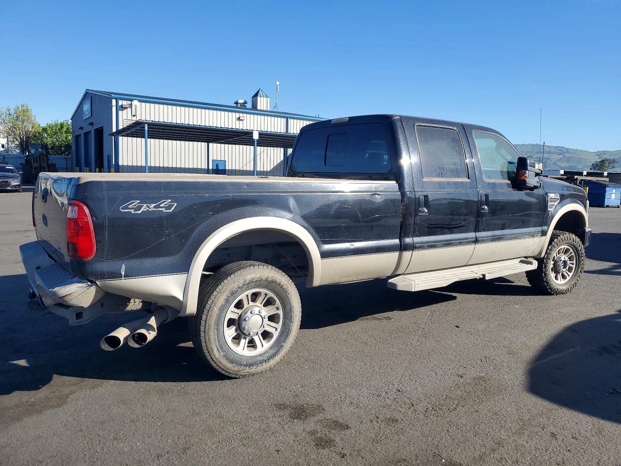2008 Ford F350 Srw Super Duty Black vin: 1FTWW31R28EA69164