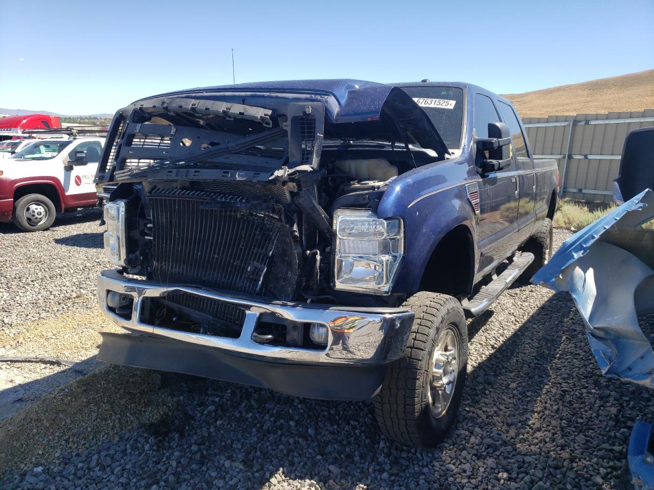 2009 Ford F350 Super Duty Blue vin: 1FTWW31R29EB17117