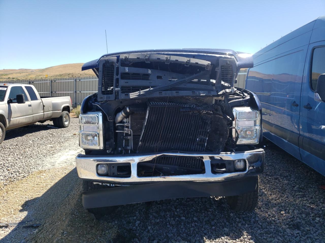 2009 Ford F350 Super Duty Blue vin: 1FTWW31R29EB17117