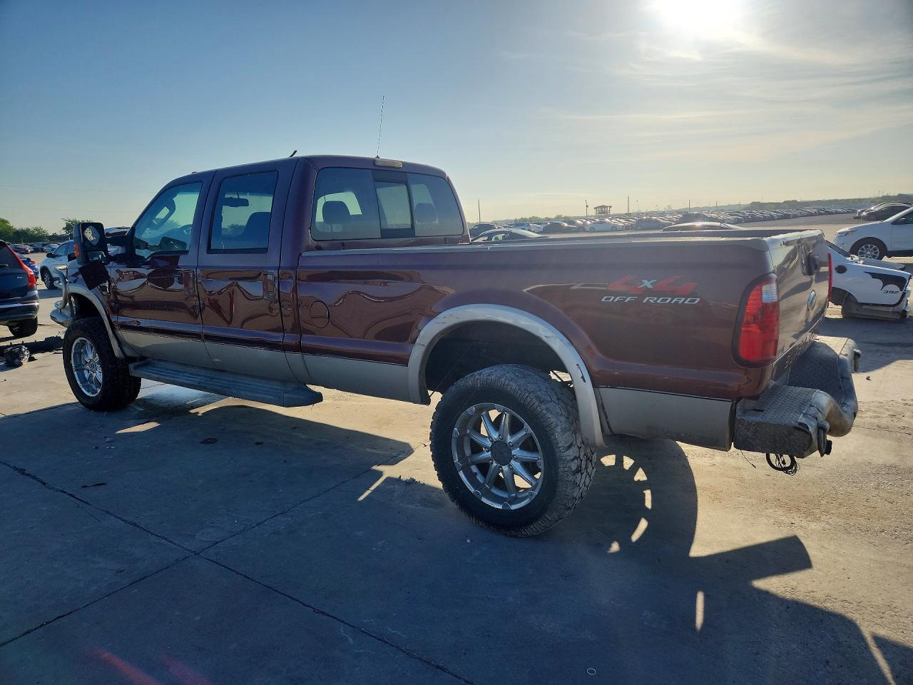 2008 Ford F350 Srw Super Duty Brown vin: 1FTWW31R38EA46024