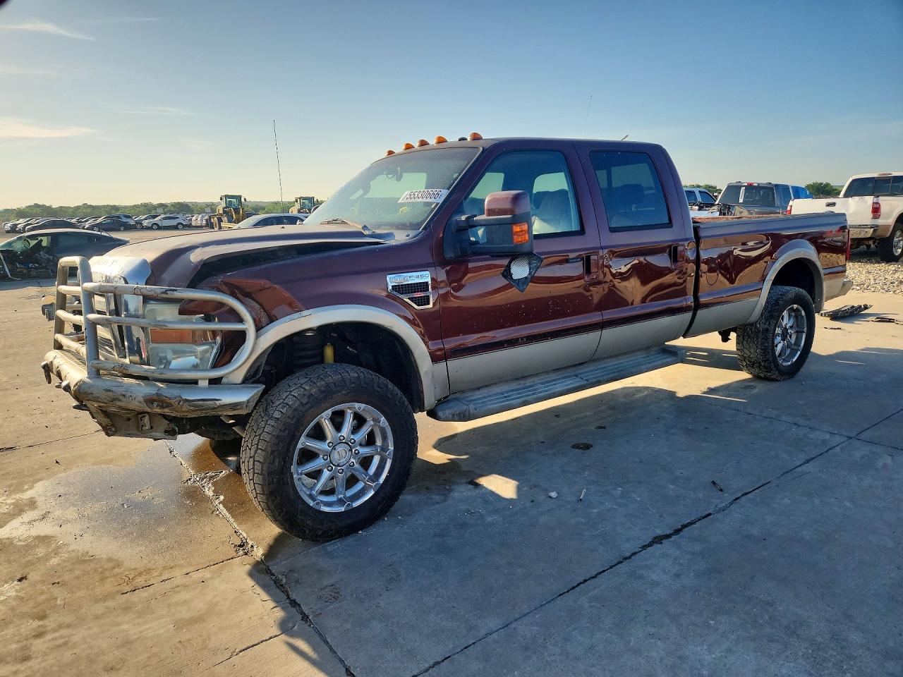 2008 Ford F350 Srw Super Duty Brown vin: 1FTWW31R38EA46024