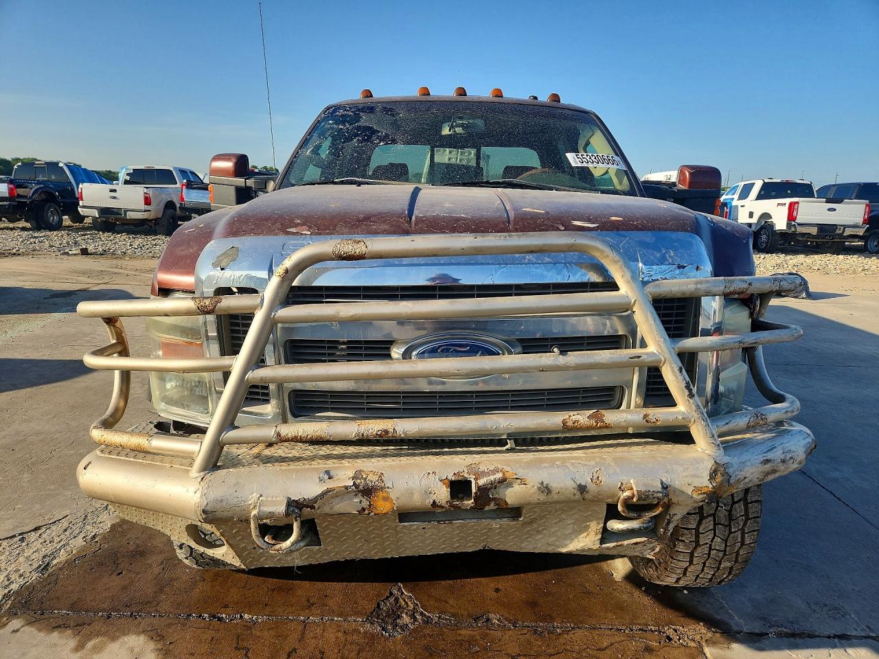2008 Ford F350 Srw Super Duty Brown vin: 1FTWW31R38EA46024