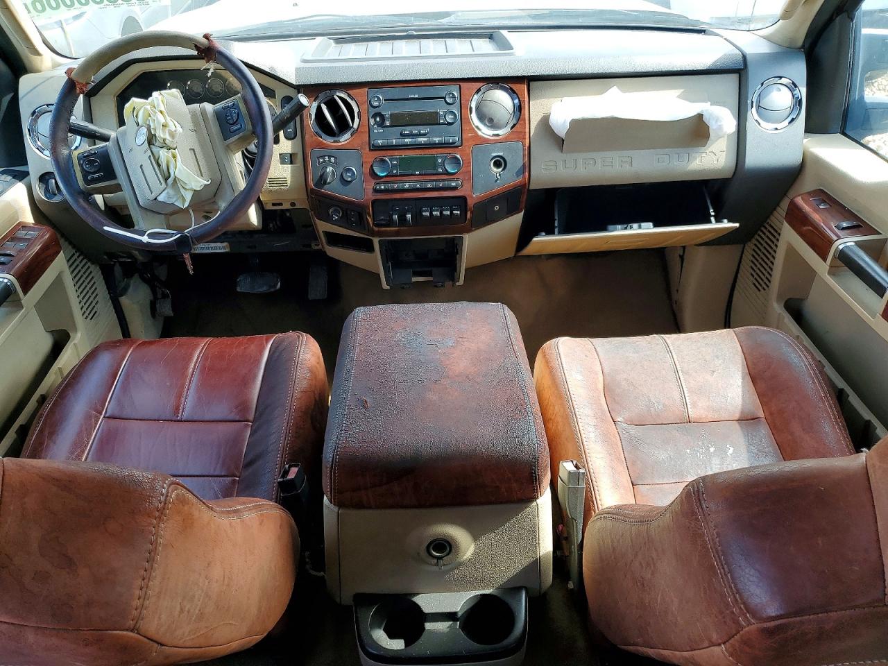 2008 Ford F350 Srw Super Duty Brown vin: 1FTWW31R38EA46024