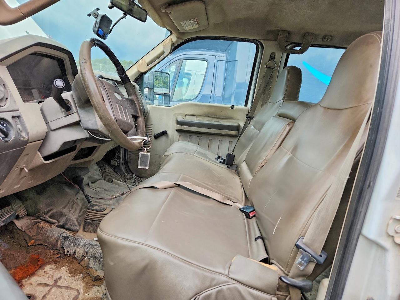 2008 Ford F350 Srw Super Duty White vin: 1FTWW31R38EB33955