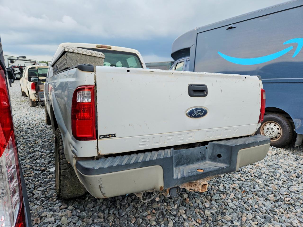 2008 Ford F350 Srw Super Duty White vin: 1FTWW31R38EB33955