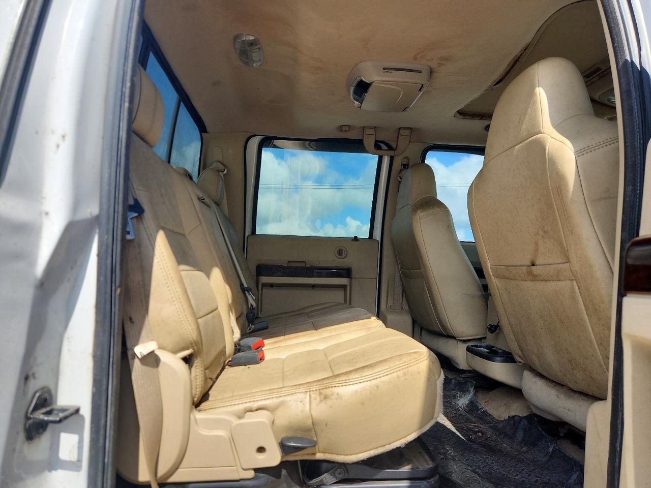 2008 Ford F350 Srw Super Duty White vin: 1FTWW31R38EC39712