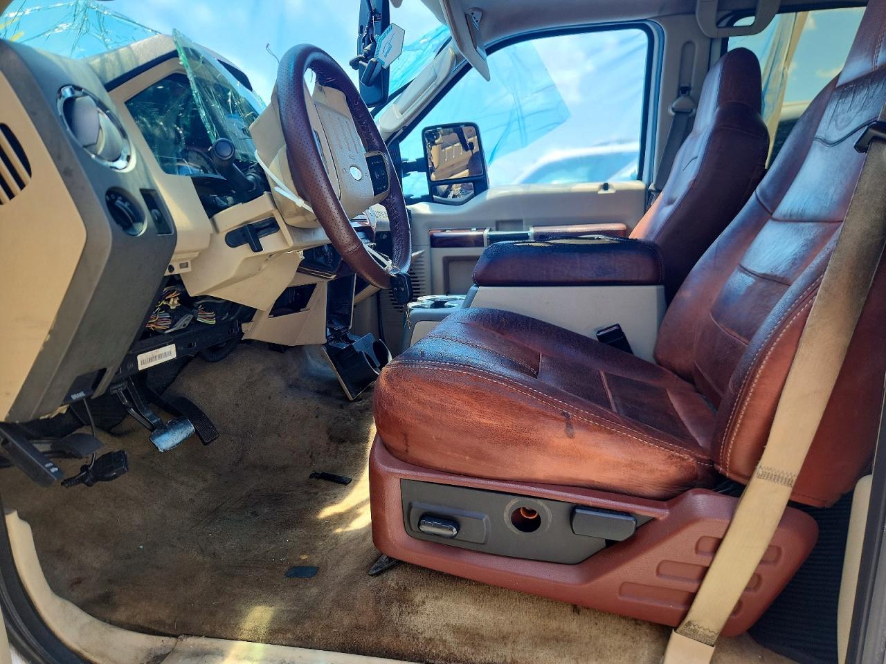 2008 Ford F350 Srw Super Duty Белый vin: 1FTWW31R48EA78125